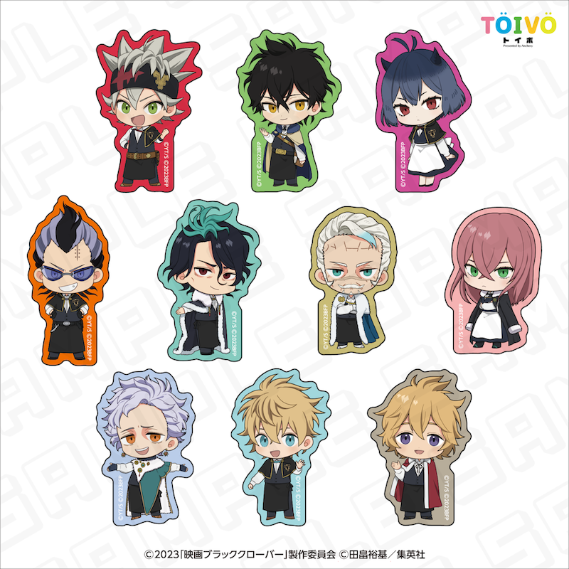 【受注販売】ブラッククローバー  POP UP STORE|ステッカー 第1弾