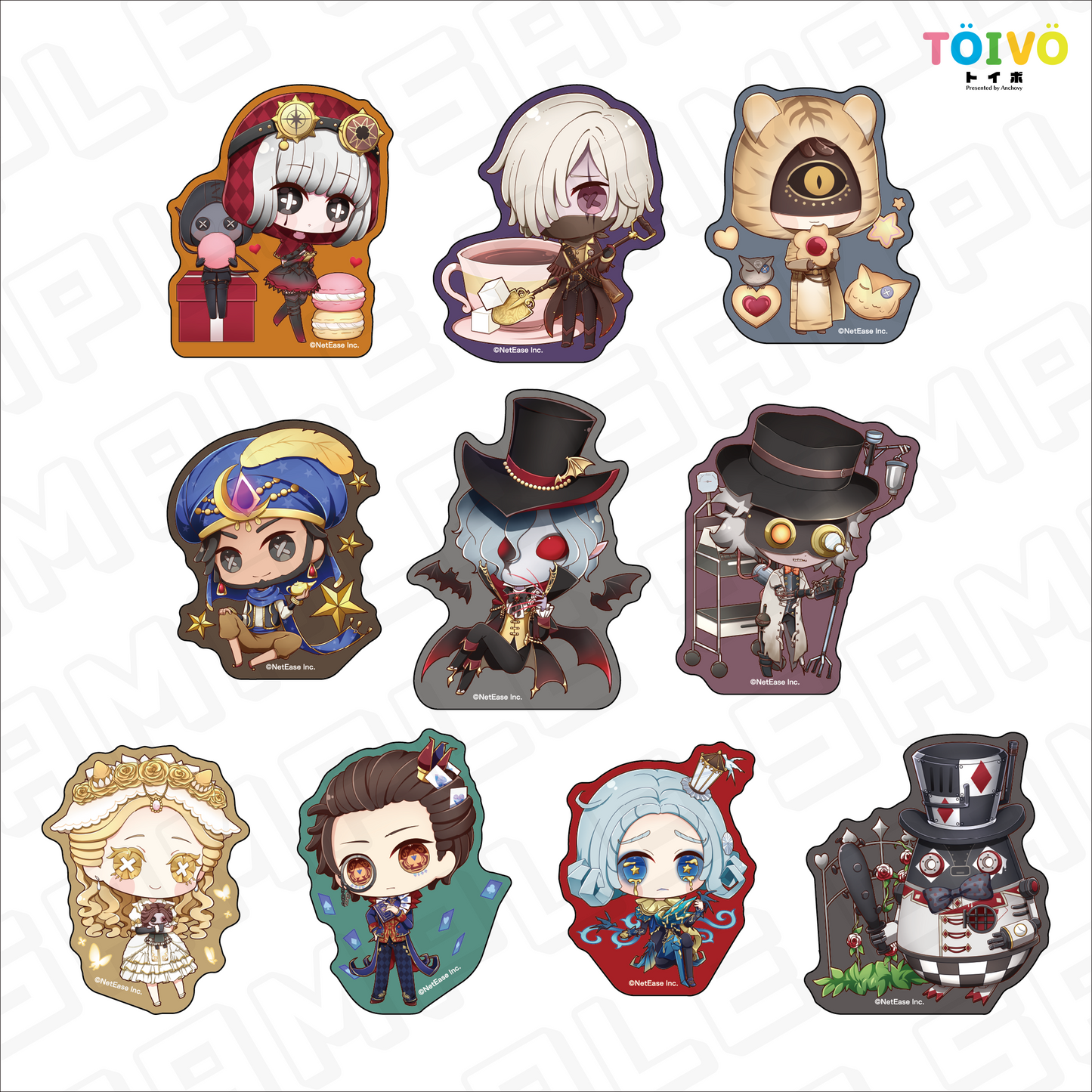 【受注販売】第五人格 第2弾 B|ステッカー