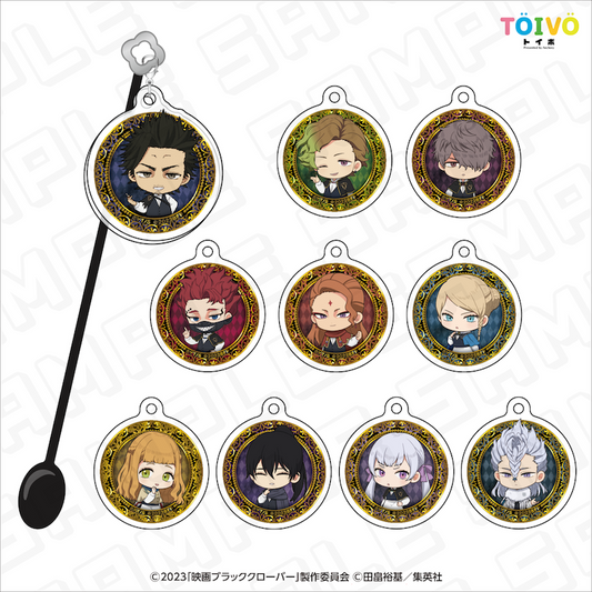 【受注販売】ブラッククローバー  POP UP STORE|チャーム付きマドラー 第2弾