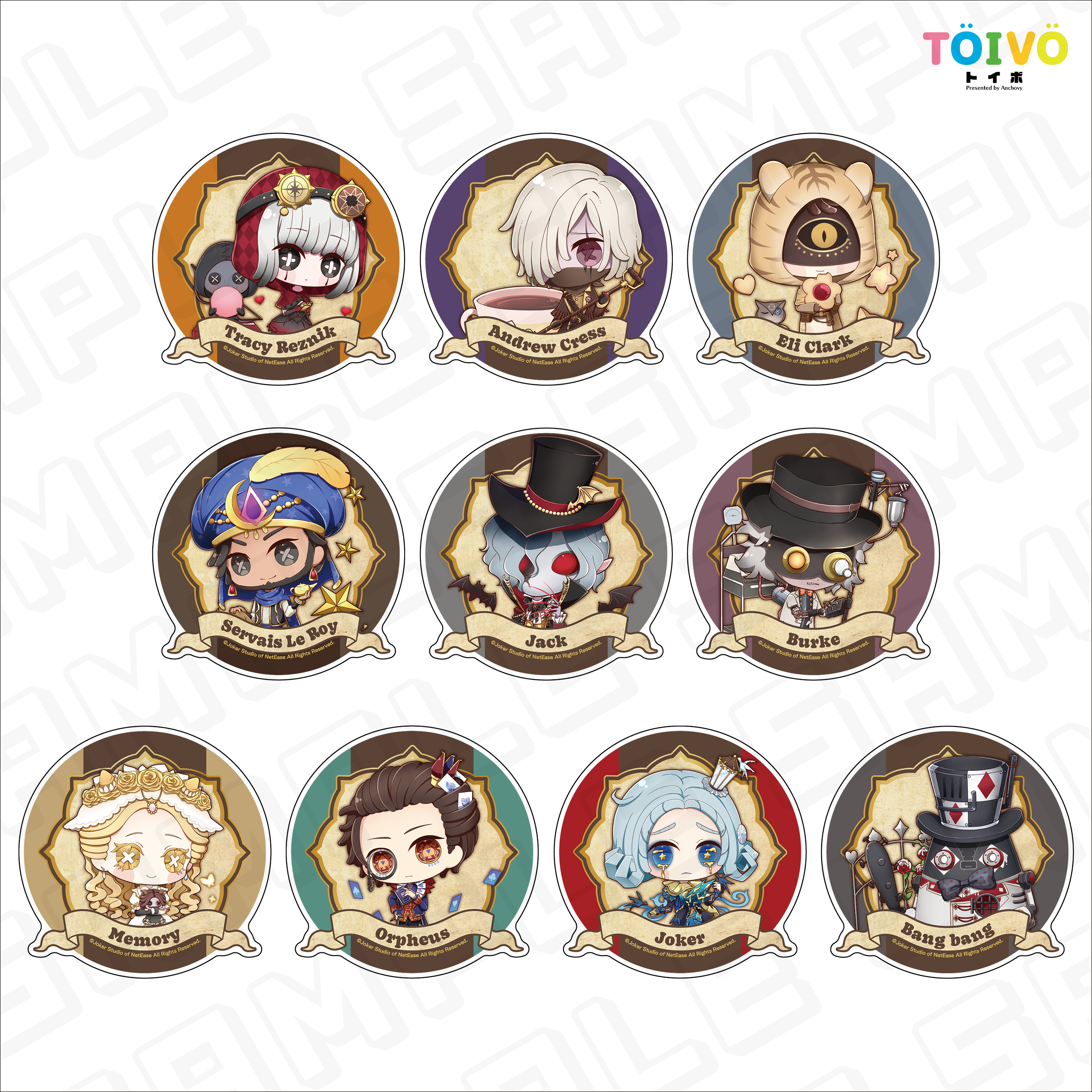 （訳ありセール 格安） B｜アクリルコースター 第2弾 受注販売】第五人格 – Store Anchovy その他