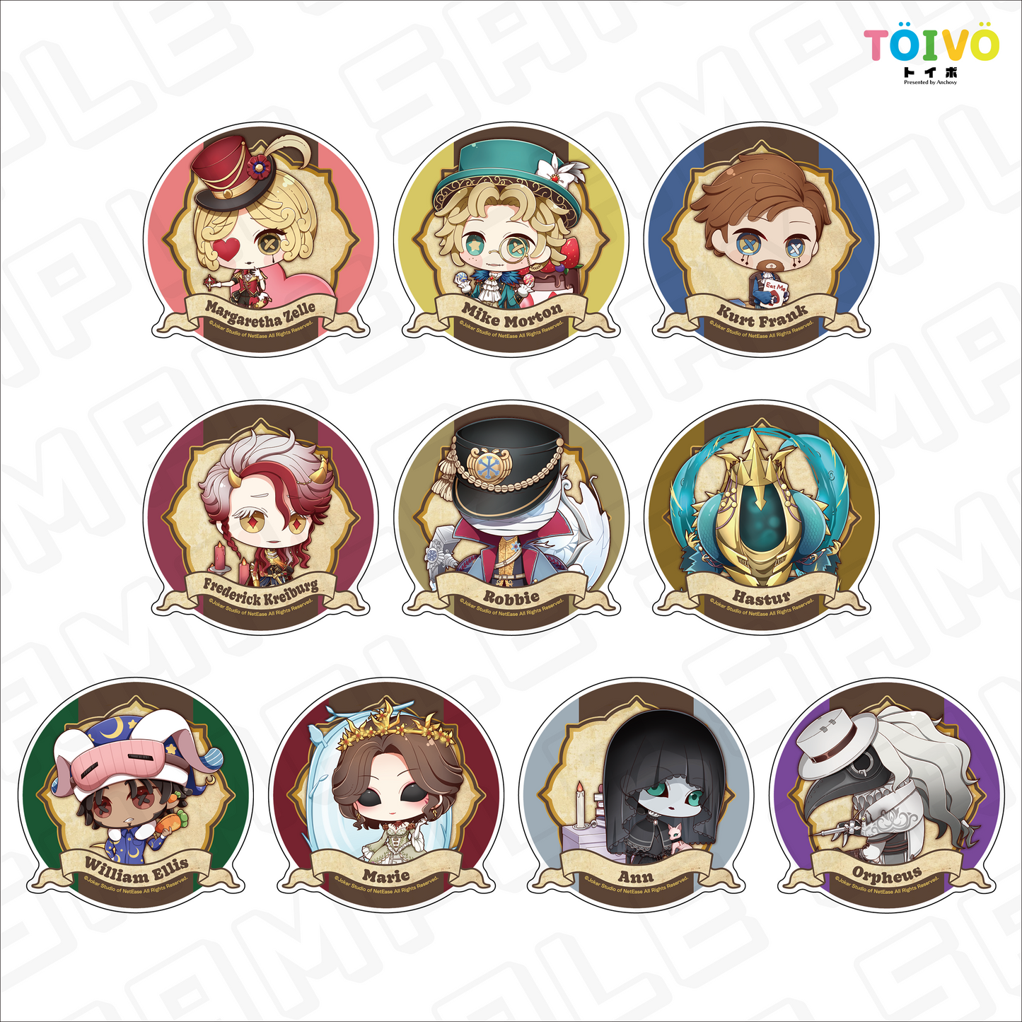 【受注販売】第五人格 第2弾 C|アクリルコースター