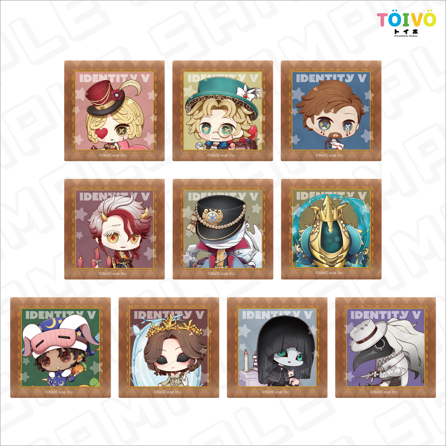 【数量限定】第五人格 第2弾 C|ガラススタンドクリップ