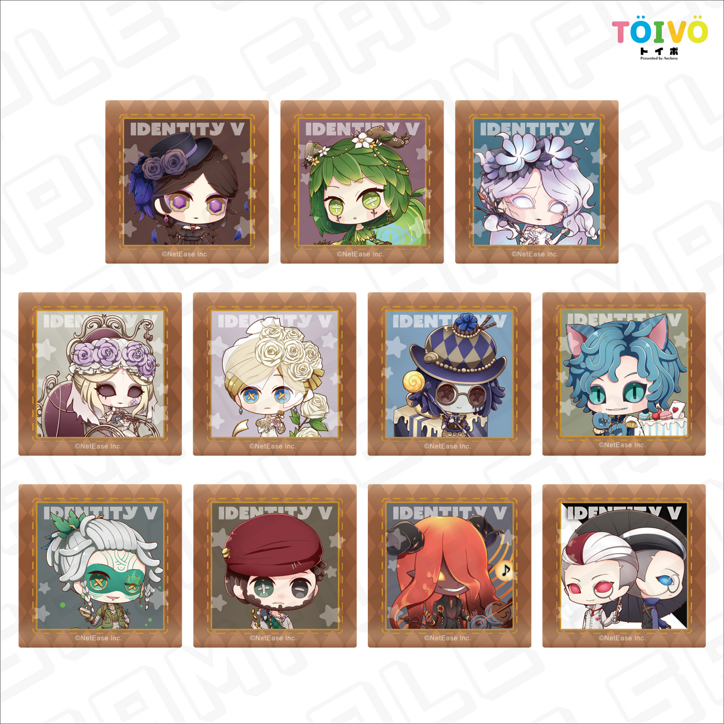 【数量限定】第五人格 第2弾 A|ガラススタンドクリップ