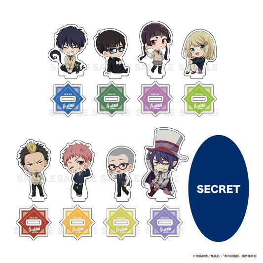 【受注販売】青の祓魔師 島根啓明結社篇 02_トレーディングミニキャラアクリルスタンド / 02_コンプリートボックス販売