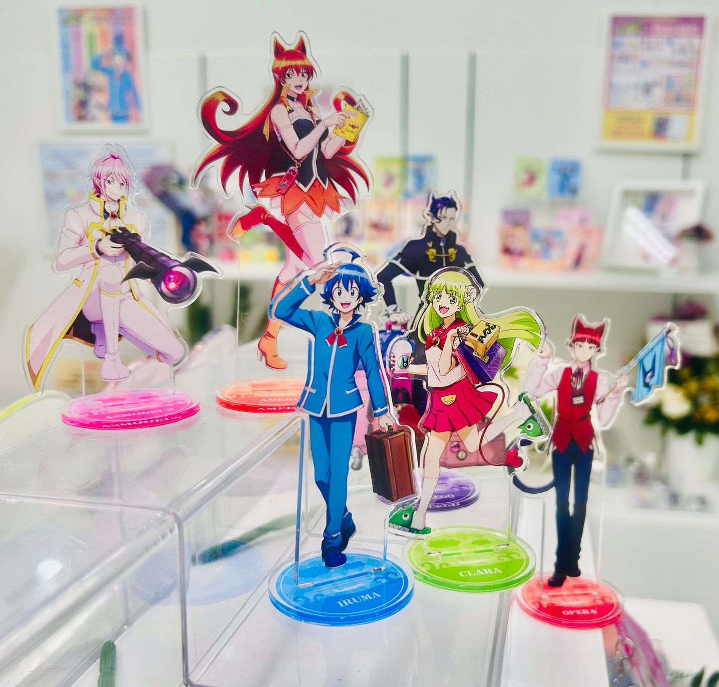 アニメ「魔入りました!入間くん」6タワーコラボ アクリルスタンド(全6種)