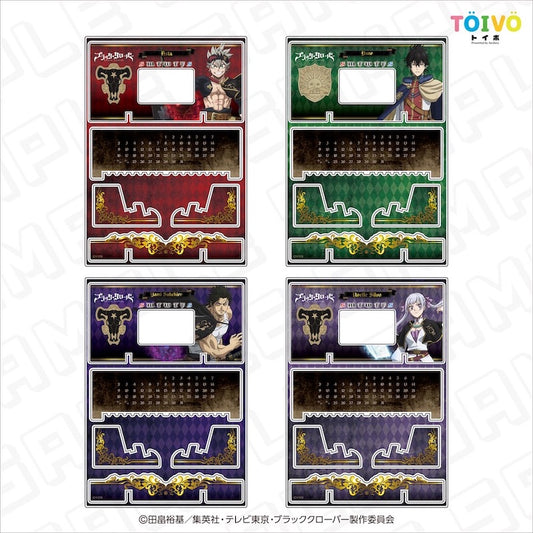 【受注販売】ブラッククローバー  POP UP STORE|アクリル万年カレンダー