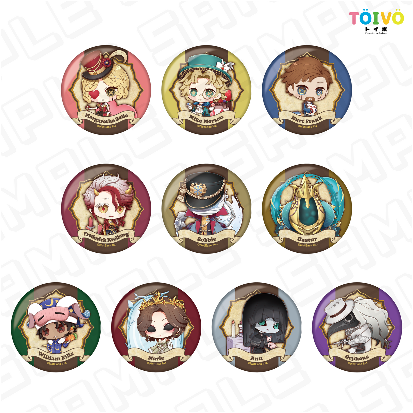 【受注販売】第五人格 第2弾 C｜缶バッジ