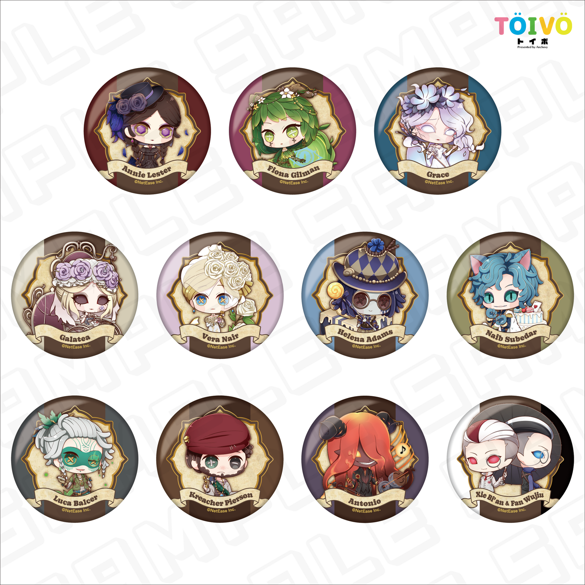 第五人格 ダークポップ Dark×POP 缶バッジ 空軍 2点 第五人格 ダークポップ Dark×POP 缶バッジ 空軍 2点 公式