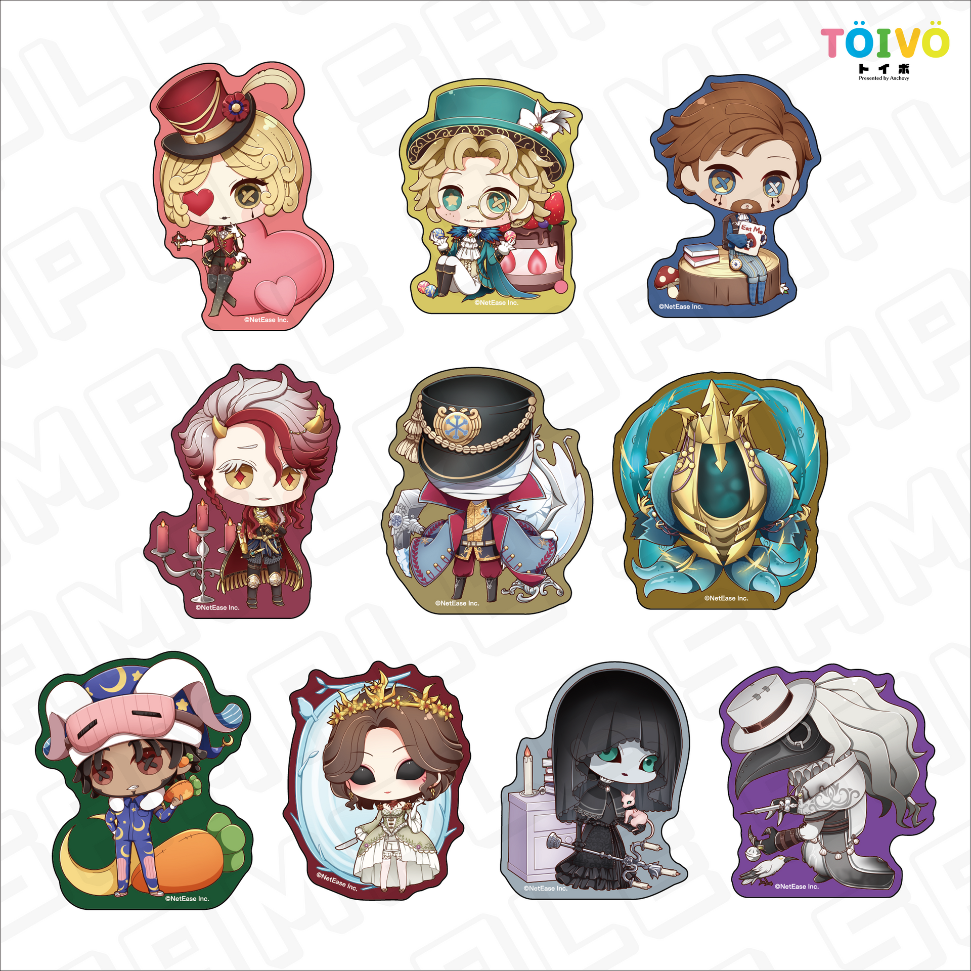 第五人格　ステッカー IdentityV 第五人格部門 – チームグッズ受注販売のお知らせ