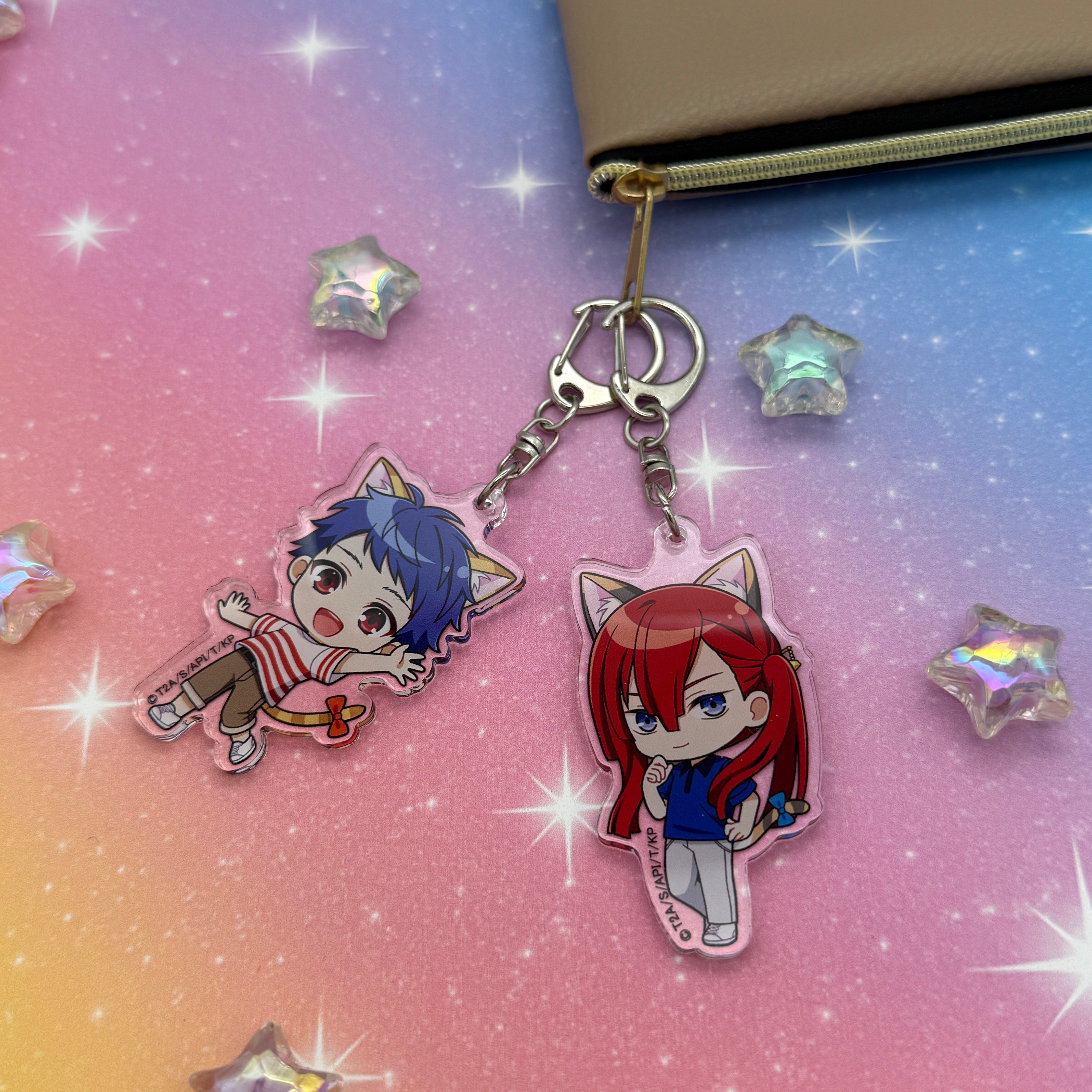 KING OF PRISM」プリズムにゃんこ第1弾｜アクリルキーホルダー（全7種