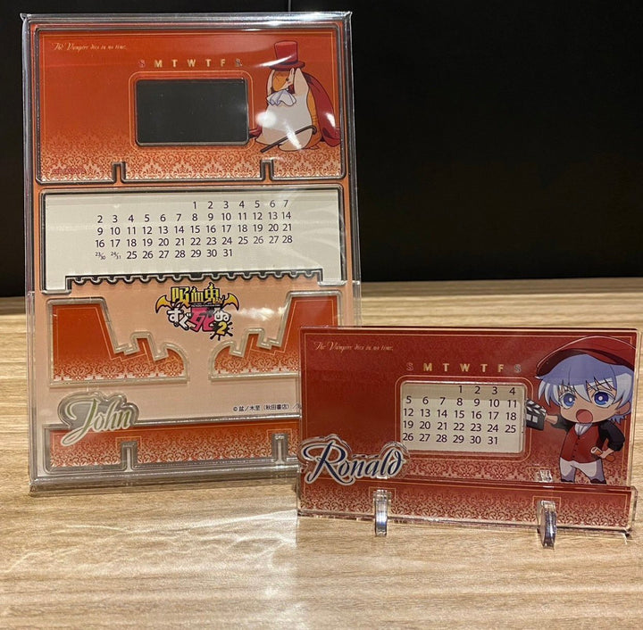 【予約販売】吸血鬼すぐ死ぬ２｜アクリル万年カレンダー全１０種