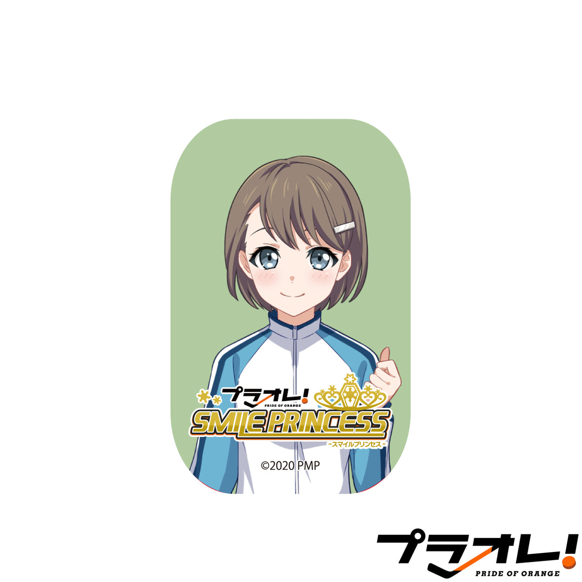 プラオレ！長方形缶バッジ