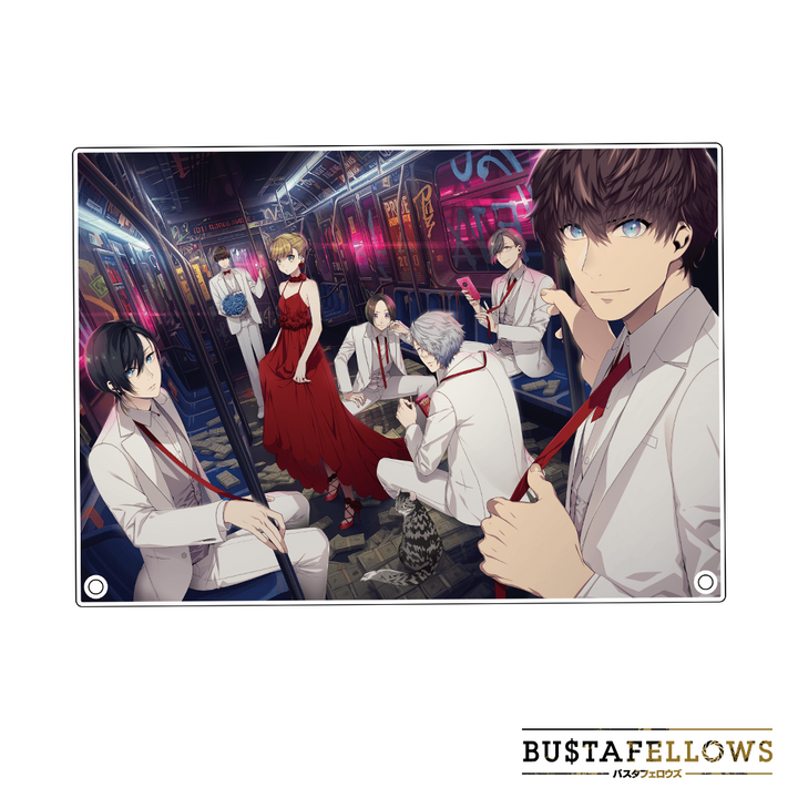 BUSTAFELLOWS｜アクリルイラストパネル